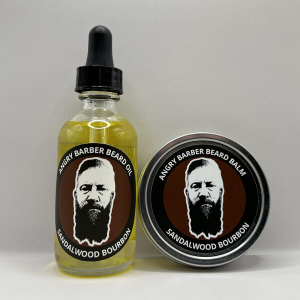 Sandalwood Bourbon Beard Combo